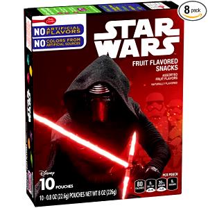 1 pouch (26 g) Star Wars Fruit Snacks