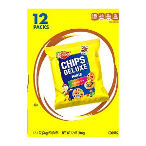 1 pouch (28 g) Chips Deluxe Mini Cookies Rainbow