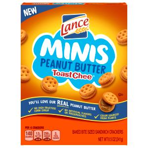 1 pouch (28 g) Mini Peanut Butter Sandwich Crackers