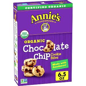 1 pouch (28 g) Organic Chocolate Chip Cookie Bites