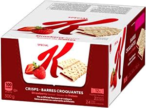 1 pouch (3 crisps) (44 g) Strawberry Crisps