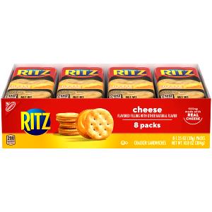 1 pouch (37 g) Garlic Cream Cheese Sandwich Crackers