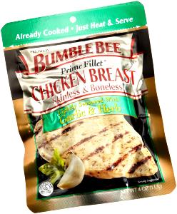 1 pouch (4 oz) Prime Fillet Chicken Breast - Garlic & Herbs