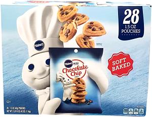 1 pouch (42 g) Mini Chocolate Chip Cookies