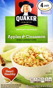 1 pouch (45 g) Active Lifestyle Chai Apple Instant Oatmeal