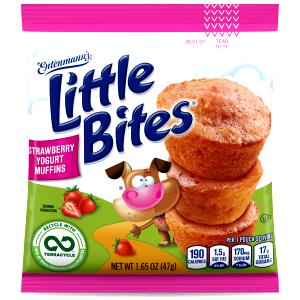 1 pouch (47 g) Little Bites Strawberry Yogurt Muffins