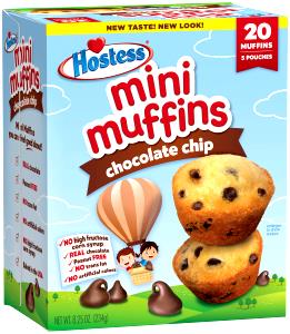 1 pouch (47 g) Mini Muffins Chocolate Chip
