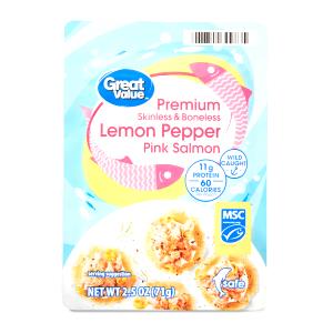 1 pouch (71 g) Lemon Pepper Pink Salmon