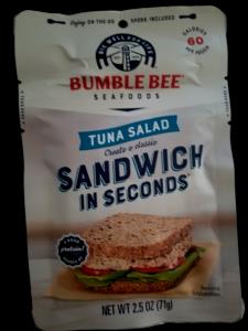 1 pouch (71 g) Sandwich in Seconds Tuna Salad
