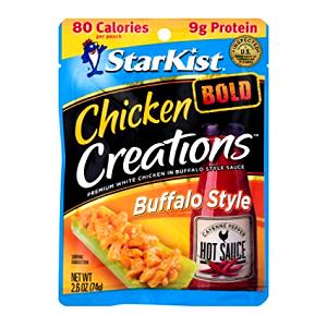 1 pouch (74 g) Chicken Creations Buffalo Style