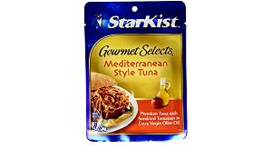 1 pouch (74 g) Gourmet Selects Mediterranean Style Tuna
