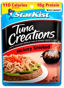 1 pouch (74 g) Tuna Creations Hickory Smoked Tuna (Pouch)