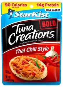 1 pouch (74 g) Tuna Creations Thai Chili Style