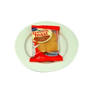 1 pouch (75 g) Mini French Toast