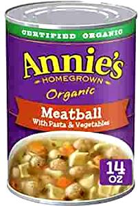 1 pouch (8 oz) Organic Tomato Meatball Soup