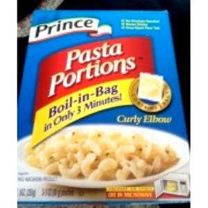 1 pouch (85 g) Pasta Portions Curly Elbow