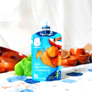 1 pouch (99 g) Apple Sweet Potato with Cinnamon