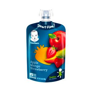 1 pouch (99 g) Apples + Strawberries