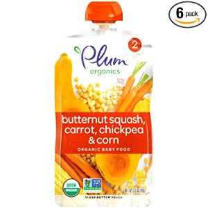 1 pouch (99 g) Carrot and Butternut Squash