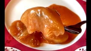 1 pouch Apple Pieces in Spiced Sauce