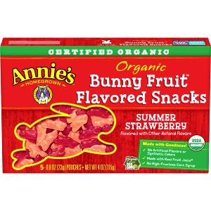 1 Pouch Bunny Fruit, Summer Strawberry