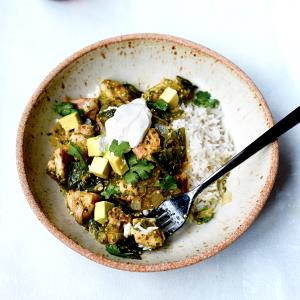 1 pouch Chicken Chile Verde