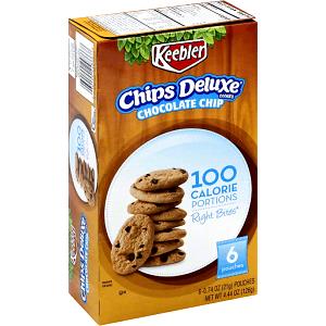 1 Pouch Chips Deluxe Cookie, 100 Calorie Right Bites
