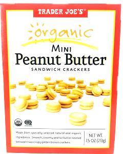 1 Pouch Cracker Sandwich W/Peanut Butter, Mini
