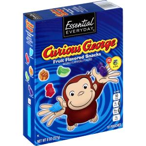 1 pouch Curious George Fruit Flavored Snacks