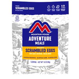 1 Pouch Eggs, Precooked W/Ham, Freeze Dried