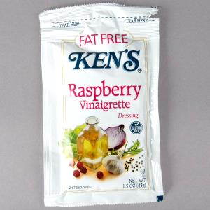 1 pouch Fat Free Raspberry Vinaigrette (Pouch)
