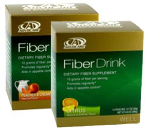 1 Pouch Fiber Drink, Peaches & Cream