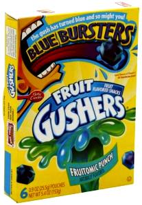 1 Pouch Fruit Gushers, Fruitomic Punch
