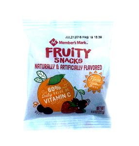 1 Pouch Fruit Snack Candy (with Added Vitamin C)