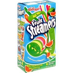 1 Pouch Fruit Streamers