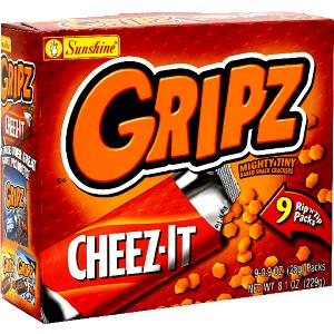1 Pouch Gripz, Nacho Cheese