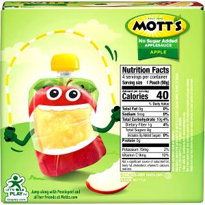1 pouch Lower Sugar Apples & Cinnamon Instant Oatmeal