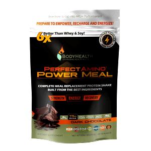 1 Pouch Meal Replacement Shake, Non-Dairy/Vegetarian, Dark Chocolate