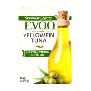 1 Pouch Yellowfin Tuna İn Extra Virgin Olive Oil, Pouch
