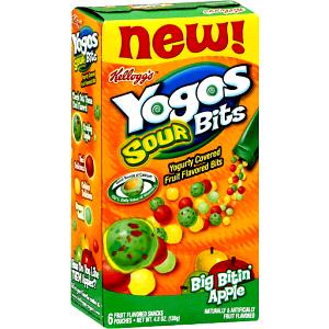 1 Pouch Yogos Sour Bits, Big Bitin