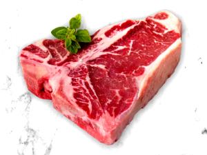 1 Pounds (453.6 G) T-Bone Steak, raw