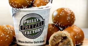 1 pretzel (150 g) Cheesesteak Pretzel