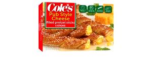 1 pretzel (68 g) Pretzel Sticks Filled with Pub Cheese