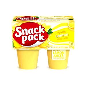 1 pudding cup (92 g) Snack Pack Lemon Pudding