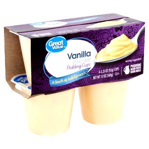 1 pudding cup (92 g) Vanilla Pudding
