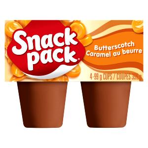 1 pudding cup (99 g) Butterscotch Pudding Snack Pack