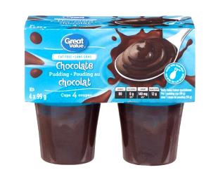 1 pudding cup (99 g) Chocolate Pudding