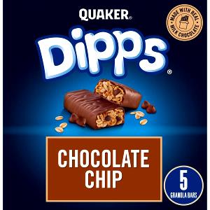 1 Quaker Oats Dipp Chocolate Coated Granola Bar