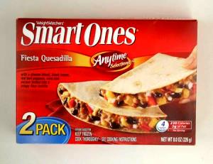 1 quesadilla (226 g) Anytime Selections Fiesta Quesadilla