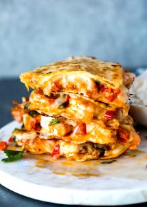 1 Quesadilla Cajun Prawns Quesadilla